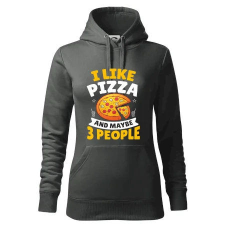 I like pizza and maybe 3 people