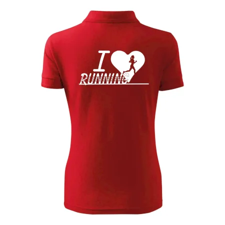 I love running dievča