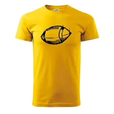 Americký futbal lopta skica