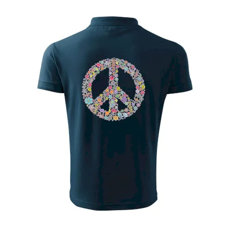 Peace symbol lístočky