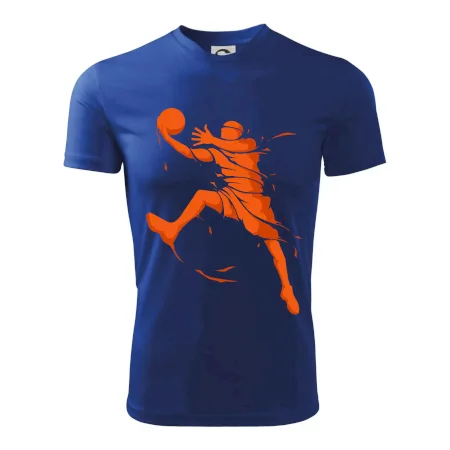 Basketball player splash