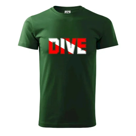 Dive nápis vlajka