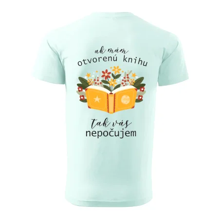 Ak mám otvorenú knihu, tak vás nepočujem