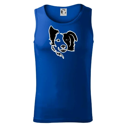 Border kólia obrys hlavy