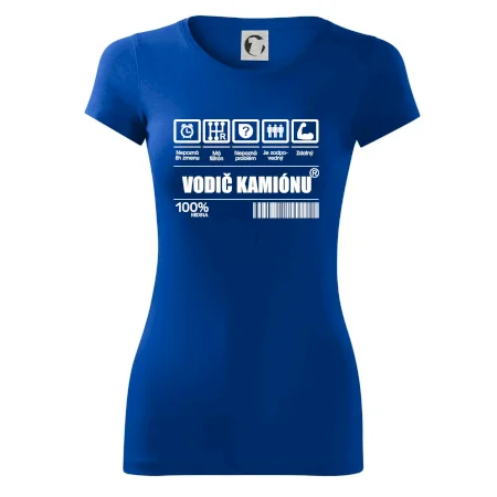 Čiarový kód - Vodič kamiónu