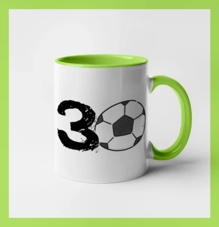 Futbal okrúhle narodeniny 30