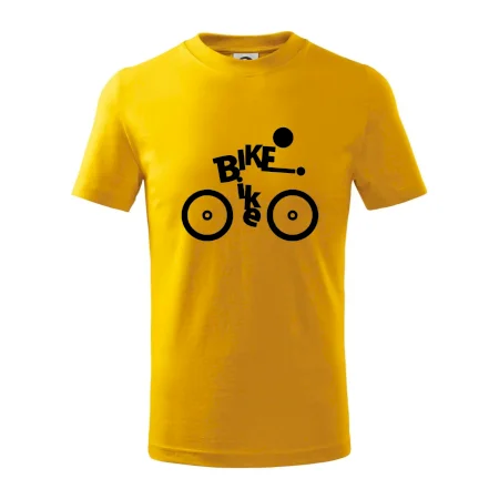 Bike nápis postava