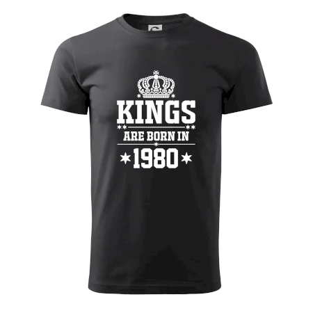 Kings are born in 1980