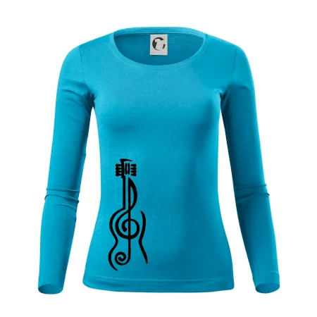 Husľový kľúč gitara