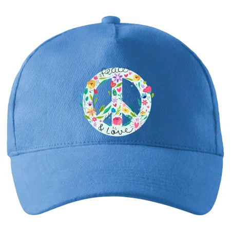 Peace and love symbol