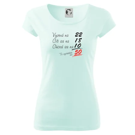 Vyzerá, cíti sa, chová sa - 50 rokov