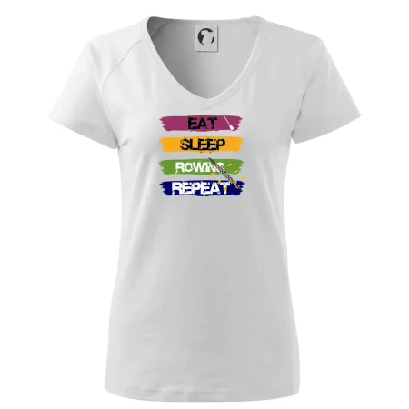 Eat sleep rowing repeat farebné