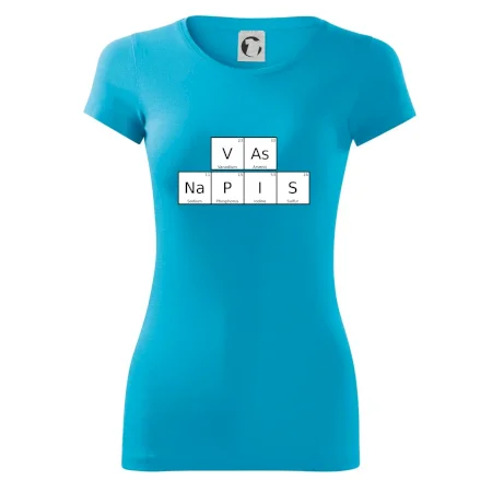 Vlastný nápis - periodická tabuľka