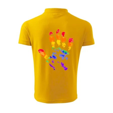 LGBT hand print