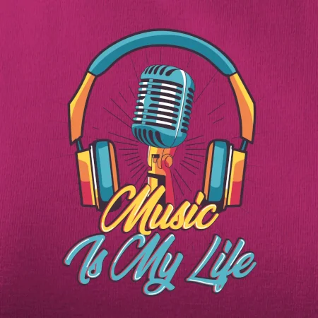 Music is my life slúchadlá