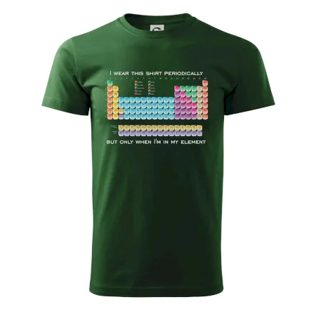 I wear this shirt periodically but only when I'm in my element