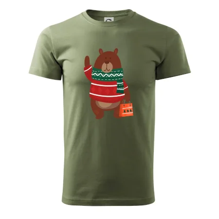 Medveď s darčekom