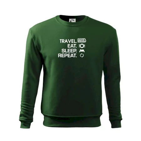 Eat sleep travel - Van