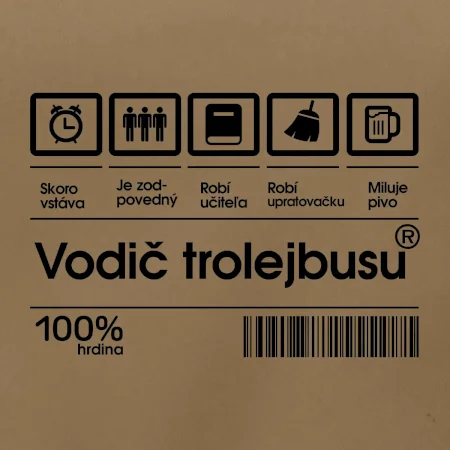 Čiarový kód - Vodič trolejbusu