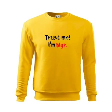 Trust me I´m  Mgr. / Ver mi som Magister.
