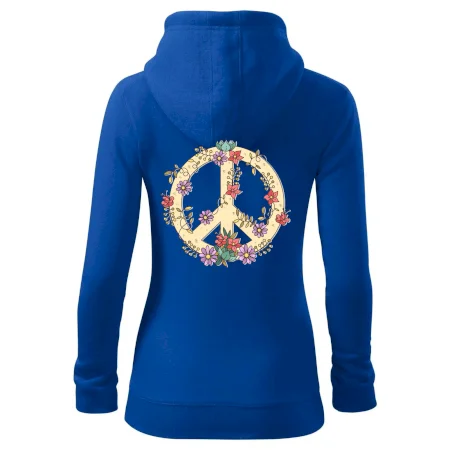 Peace symbol pieskový