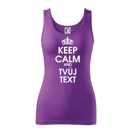 Keep calm - váš text