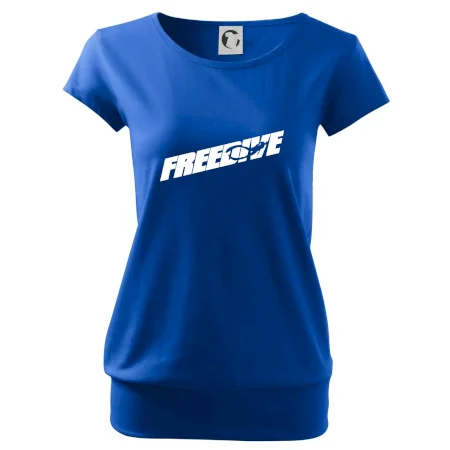 Freedive - nápis s potápačom
