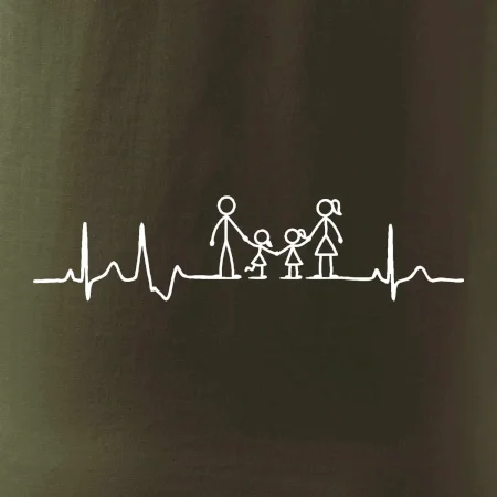 EKG rodina a dve dievčatá