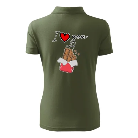 I love you and chocolate