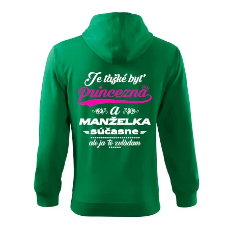 Je ťažké byť princezná manželka