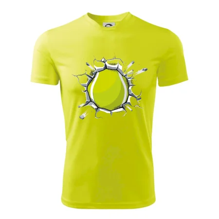 Tenisová loptička v triku