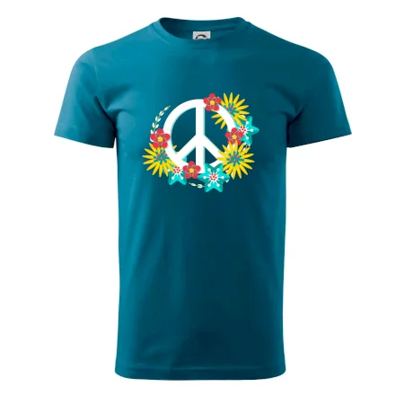 Peace symbol abstraktný