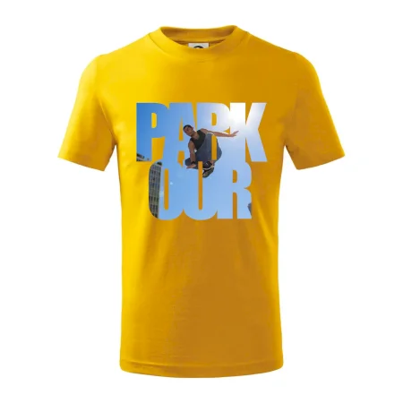 Parkour nápis nebo