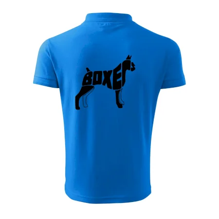 Boxer nápis v tele