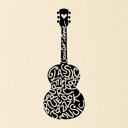 Gitara - názvy hudobných štýlov