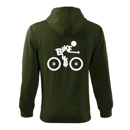 Bike nápis postava