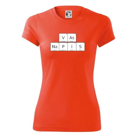 Vlastný nápis - periodická tabuľka