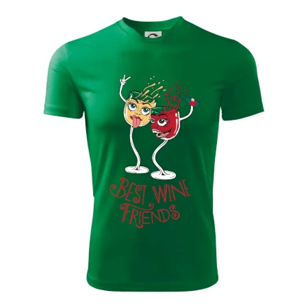 Best wine friends dancing (Pecka design)