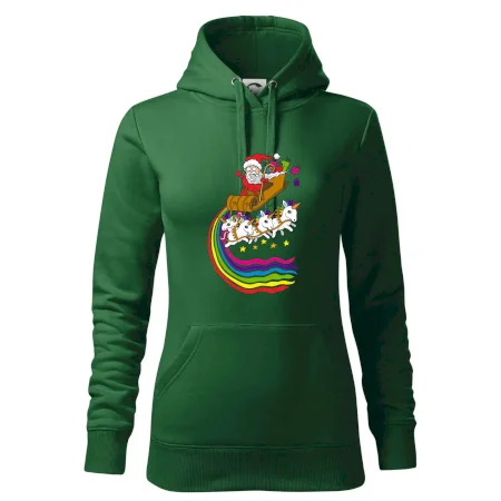 Santa a jednorožce (Pecka design)