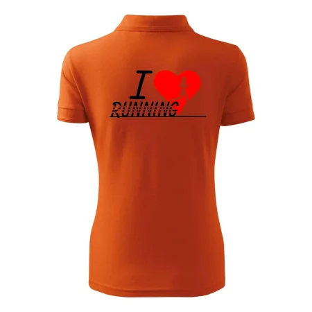 I love running dievča
