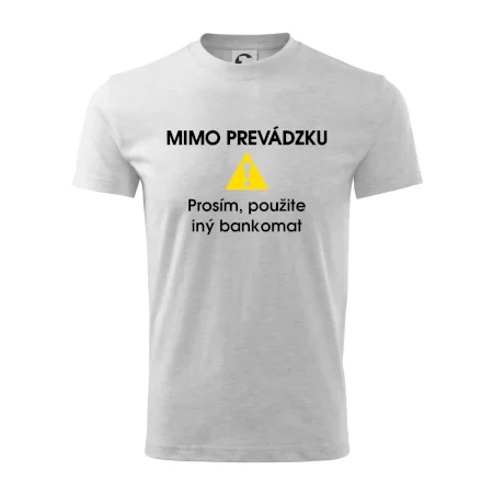 Mimo prevádzku prosím, použite iný bankomat