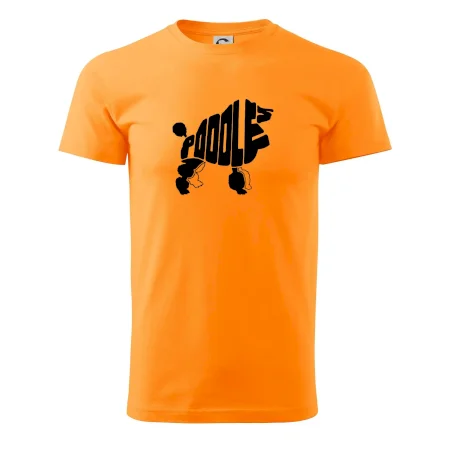 Pudel - nápis v tele