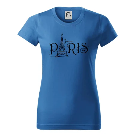 Paris nápis Eiffelovka rovný