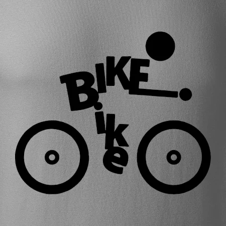 Bike nápis postava