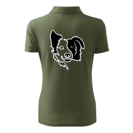 Border kólia obrys hlavy