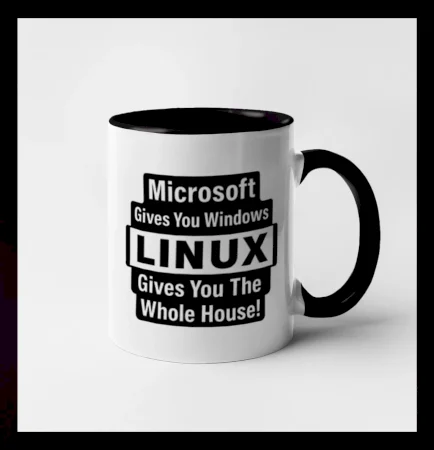 Microsoft Gives You Windows LINUX Gives You The Whole House!