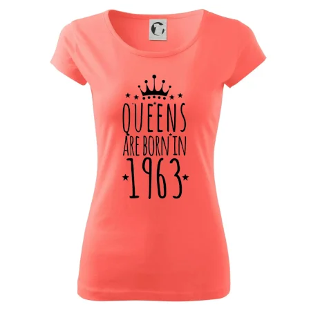 Queens are born in 1963