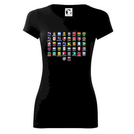 Vlajky štátov - Amerika