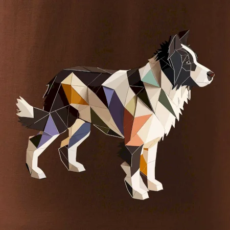 Border kólia zlepená z papiera