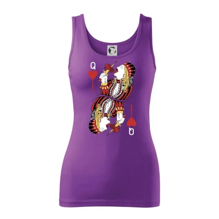 Srdcová Kráľovná kreslená (Pecka Design)